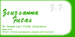 zsuzsanna futas business card